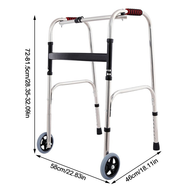 Lightweight Adjustable Zimmer Wheels