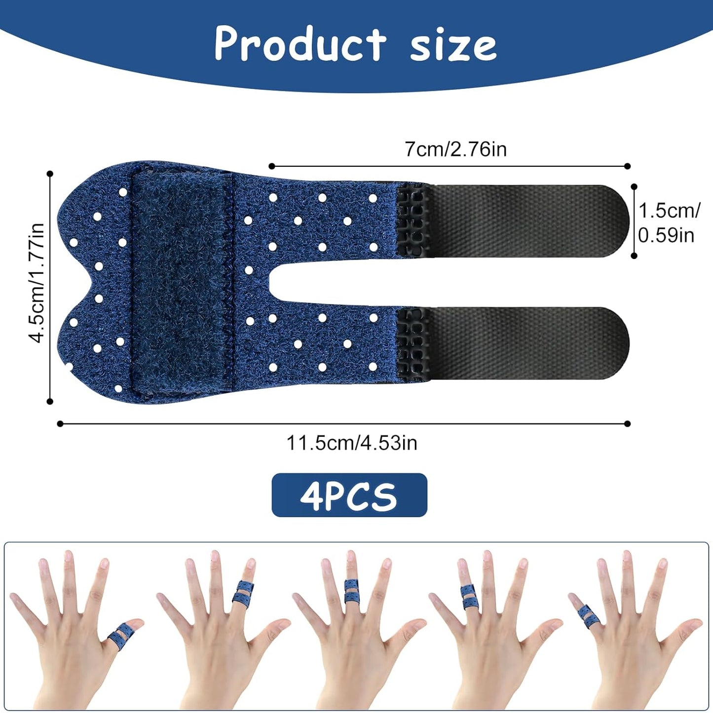 Trigger Finger Splints (4 pcs)