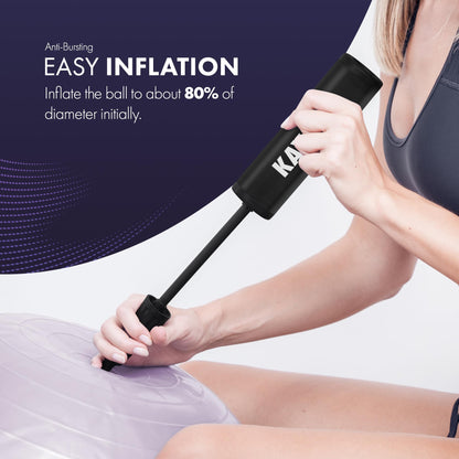 Swiss ball (55cm, 65cm, 75cm, 85cm)