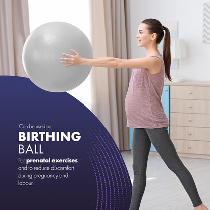 Swiss ball (55cm, 65cm, 75cm, 85cm)