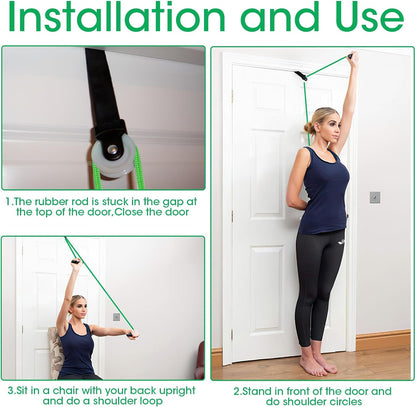 Shoulder pulley for increasing range of motion