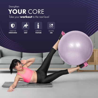 Swiss ball (55cm, 65cm, 75cm, 85cm)