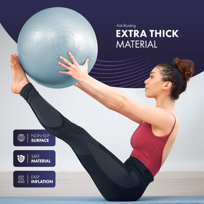 Swiss ball (55cm, 65cm, 75cm, 85cm)