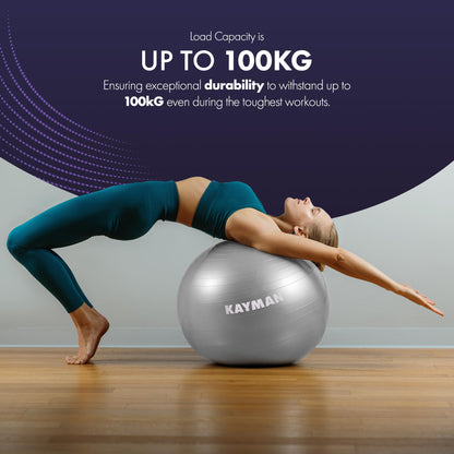 Swiss ball (55cm, 65cm, 75cm, 85cm)