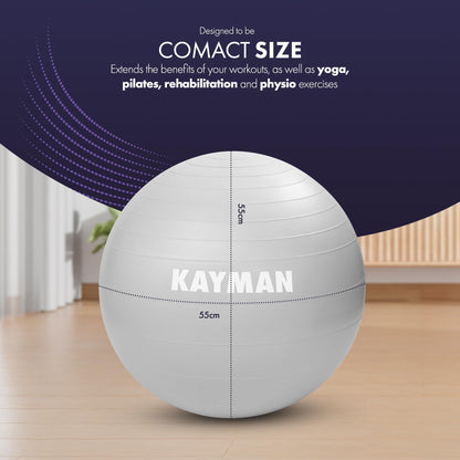 Swiss ball (55cm, 65cm, 75cm, 85cm)