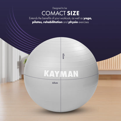 Swiss ball (55cm, 65cm, 75cm, 85cm)