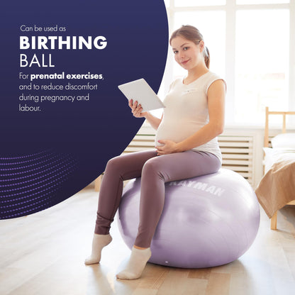 Swiss ball (55cm, 65cm, 75cm, 85cm)