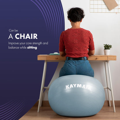 Swiss ball (55cm, 65cm, 75cm, 85cm)