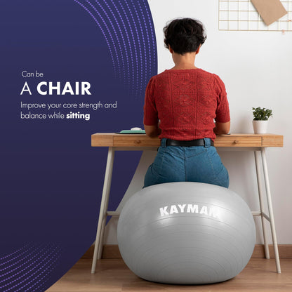 Swiss ball (55cm, 65cm, 75cm, 85cm)