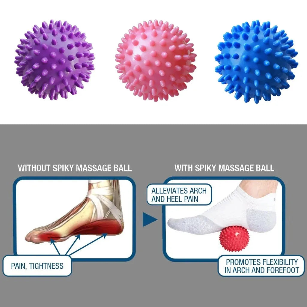 Spiked Massage ball for plantar fasciitis