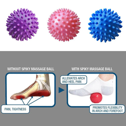 Spiked Massage ball for plantar fasciitis