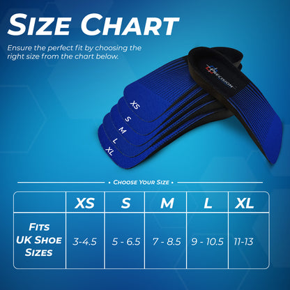 Orthotic arch support pair