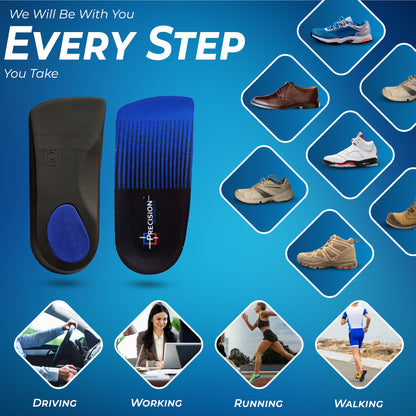Orthotic arch support pair