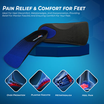 Orthotic arch support pair
